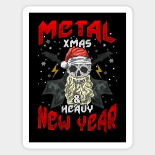 Metal Xmas Heavy New Year Christmas Magnet